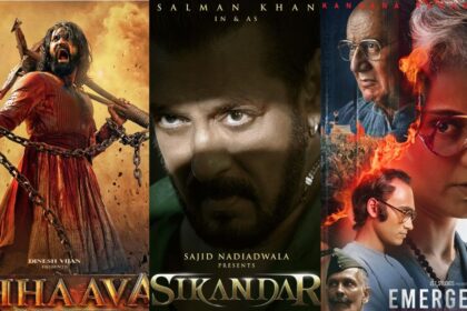 vicky kaushal, chhaava, salman khan's sikandar, kangana ranaut's emergency, films 2025, new year films,