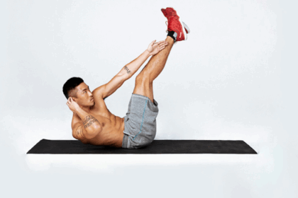 How to do a cross crunch