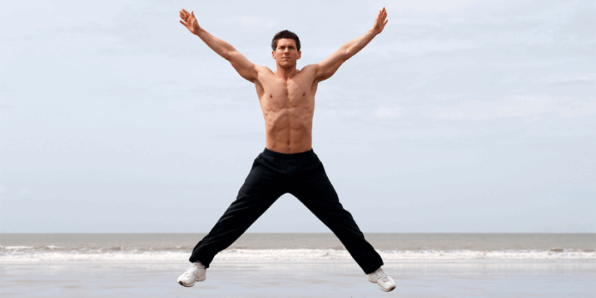 How to do squat jacks for quad, groot, and core strength
